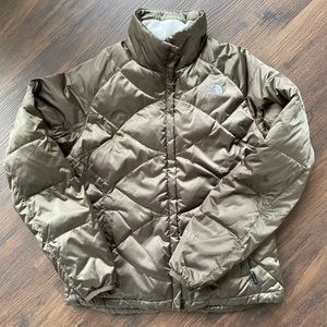 The North Face 550 Down Puffer Bomber Jacket